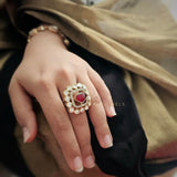 Regalia Adjustable Quartz ring