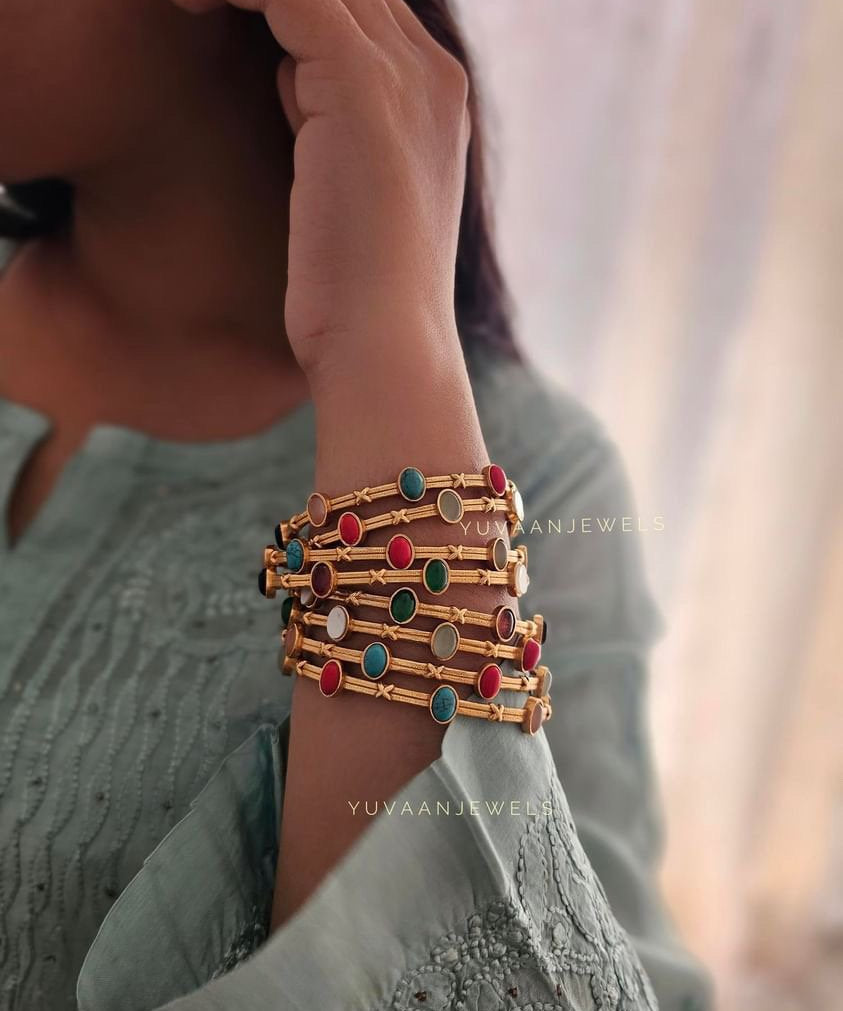 Rangaat Navratna Bangles