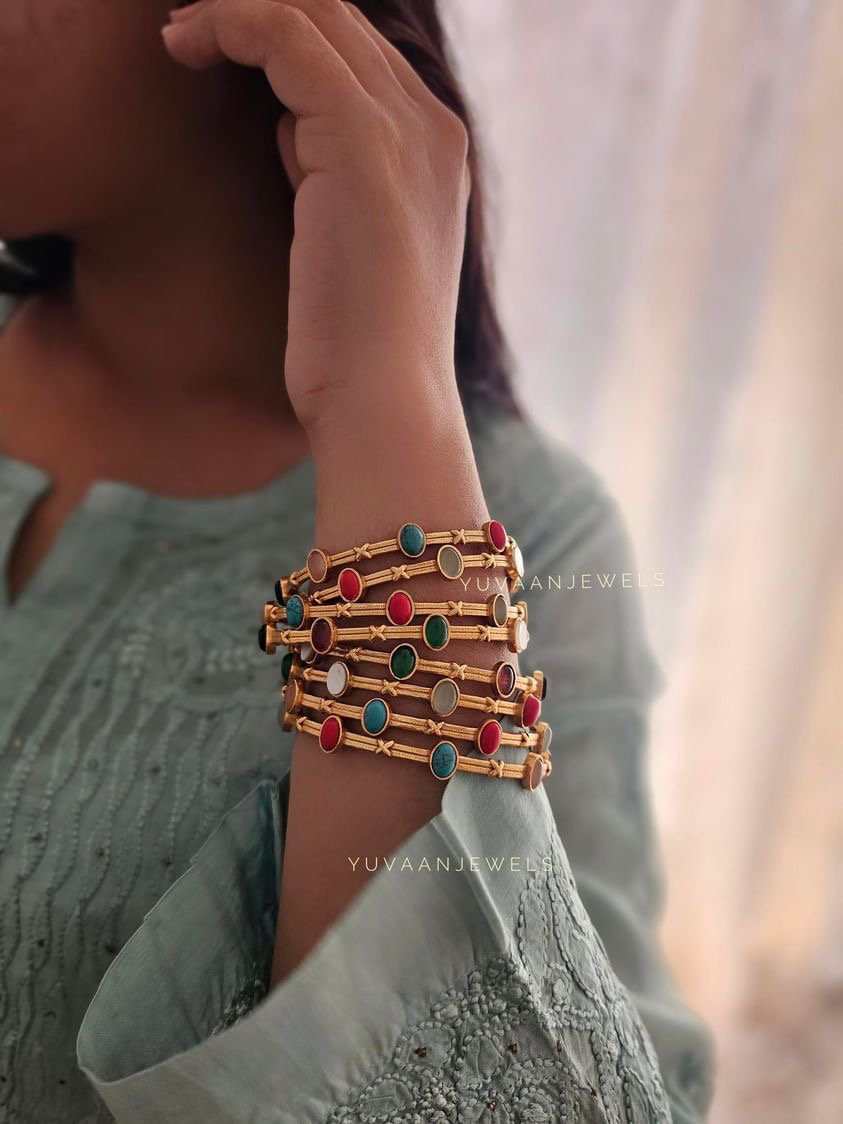 Rangaat Navratna Bangles
