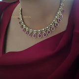 Kavya polki necklace