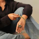 Hassan Polki bracelet