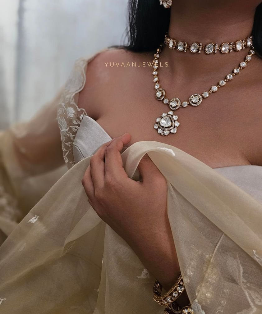 Eraya Uncut Polki Necklace