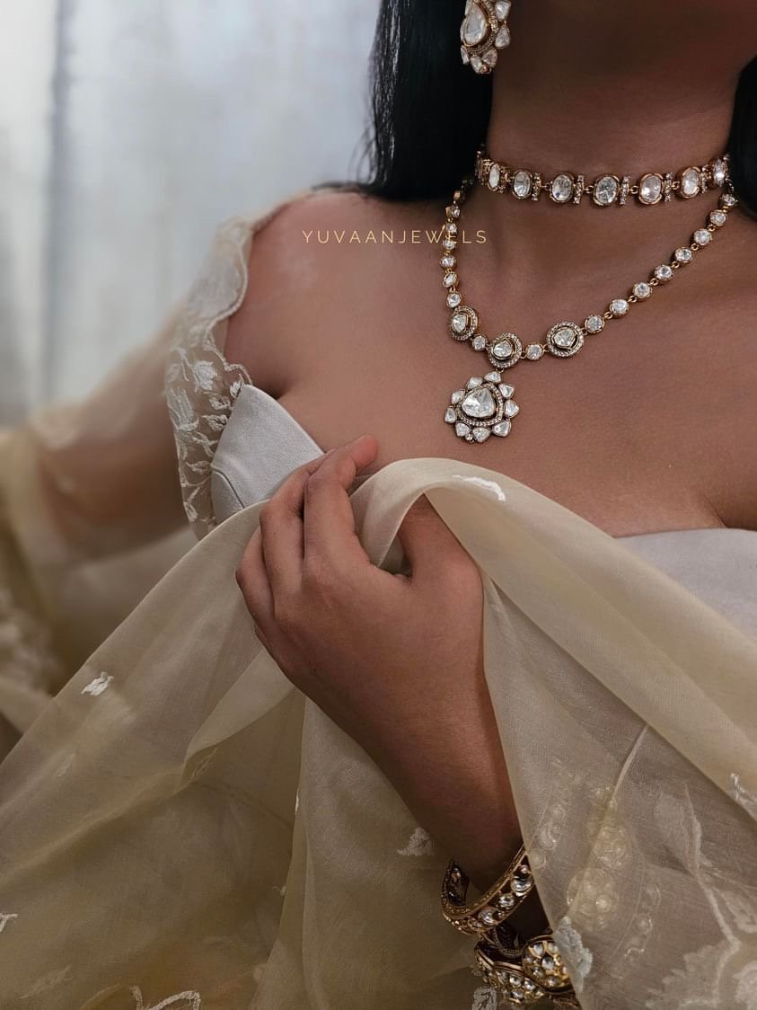 Eraya Uncut Polki Necklace
