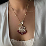 Shifra polki necklace