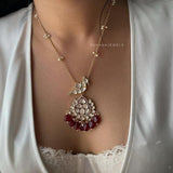Shifra polki necklace