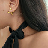 Elsa Gold Earings