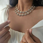 Malsa Twin Polki Necklace