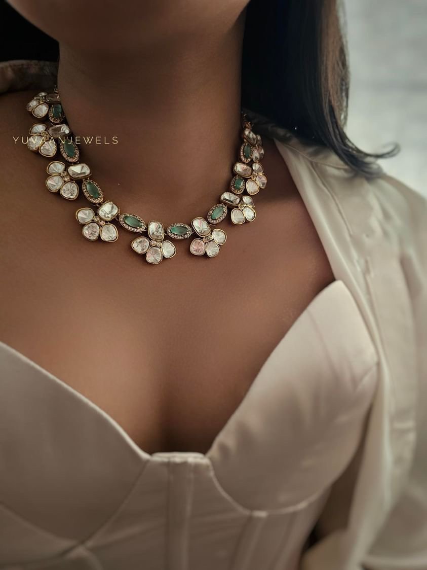 Sutra Polki Necklace