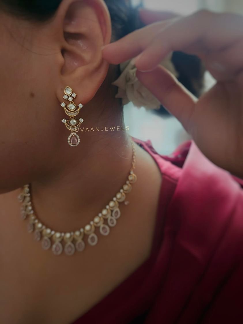 Kavya polki necklace