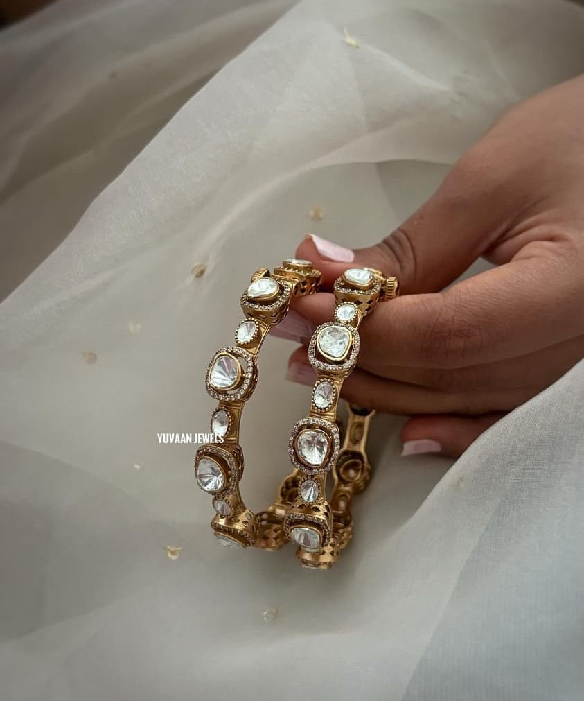 Sejal polki bangle