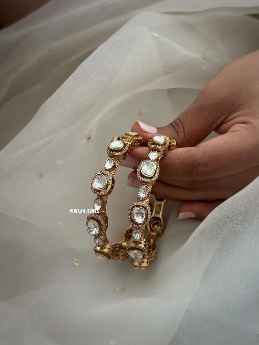 Sejal polki bangle