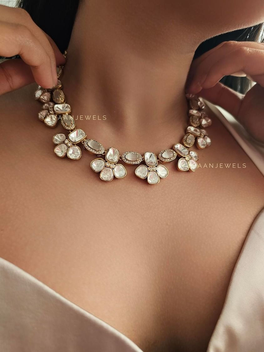 Sutra Polki Necklace
