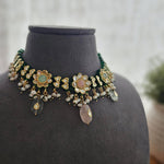Anvika semi-precious stone necklace