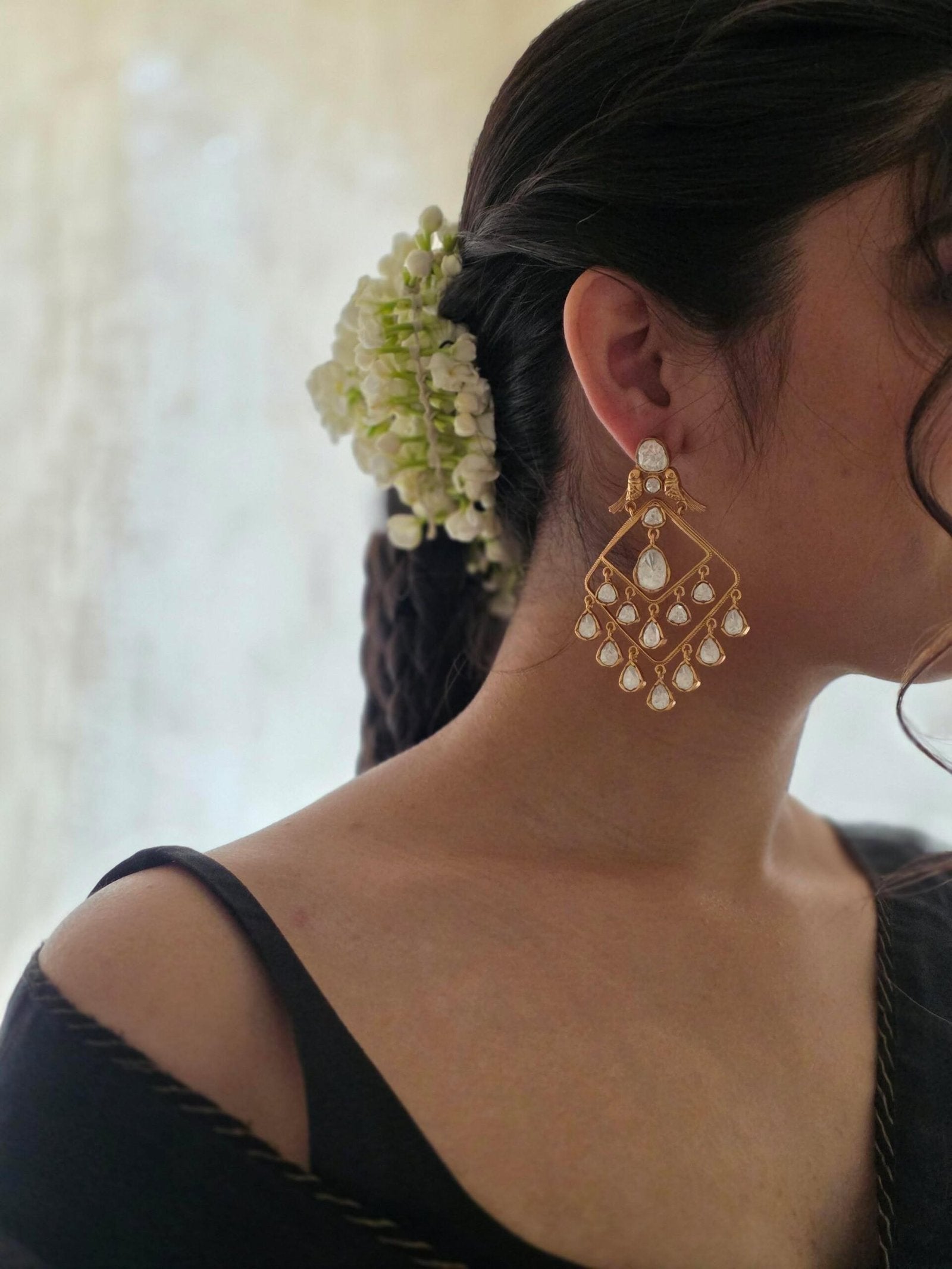 Tanvi polki earrings