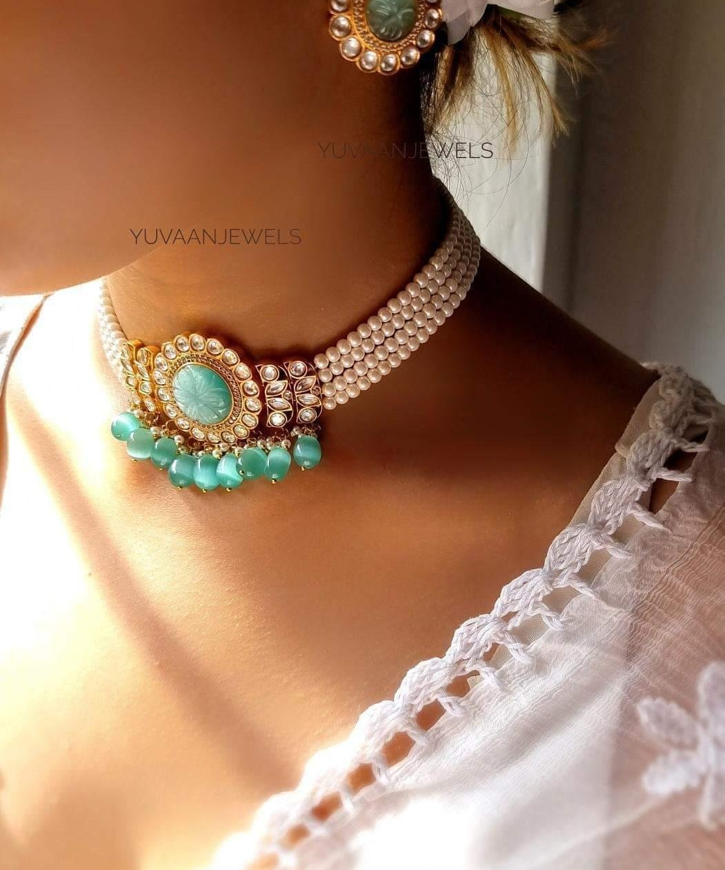 Rooh Pearl Chokers