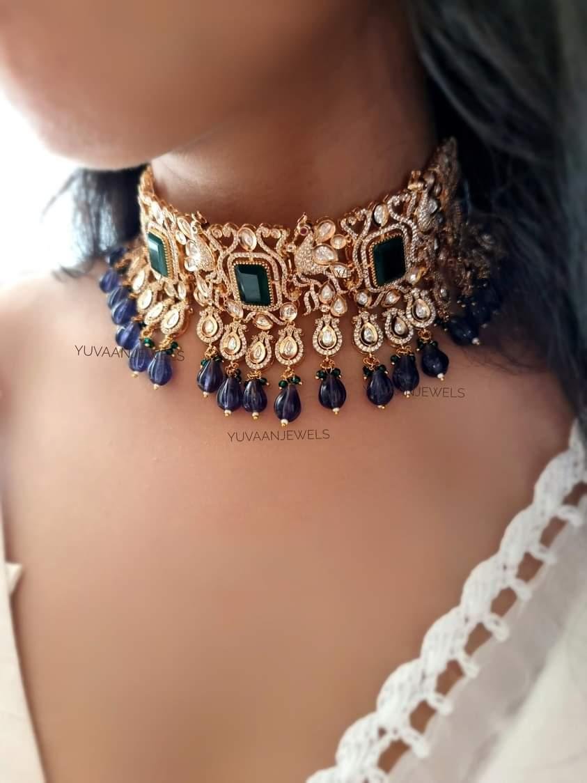 Mayur Zari Necklace