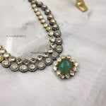 Nishtha Quartz and Polki Necklace