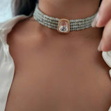 Banjara polki choker
