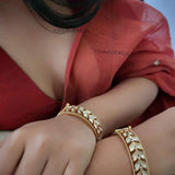 Petals polki Openable bangles