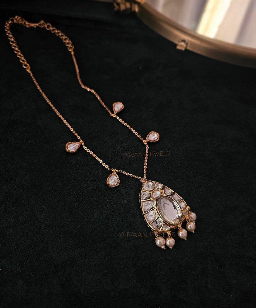 Alicia polki necklace