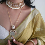 Lehar polki choker