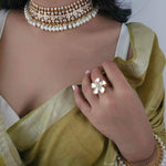 Lehar polki choker