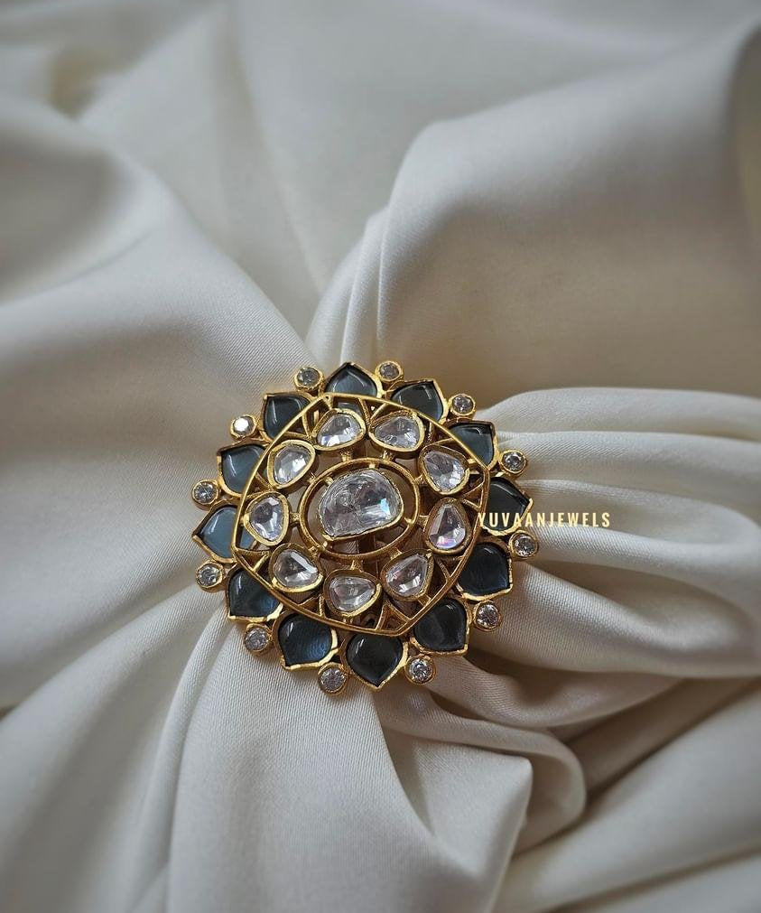 Rangreeza polki ring