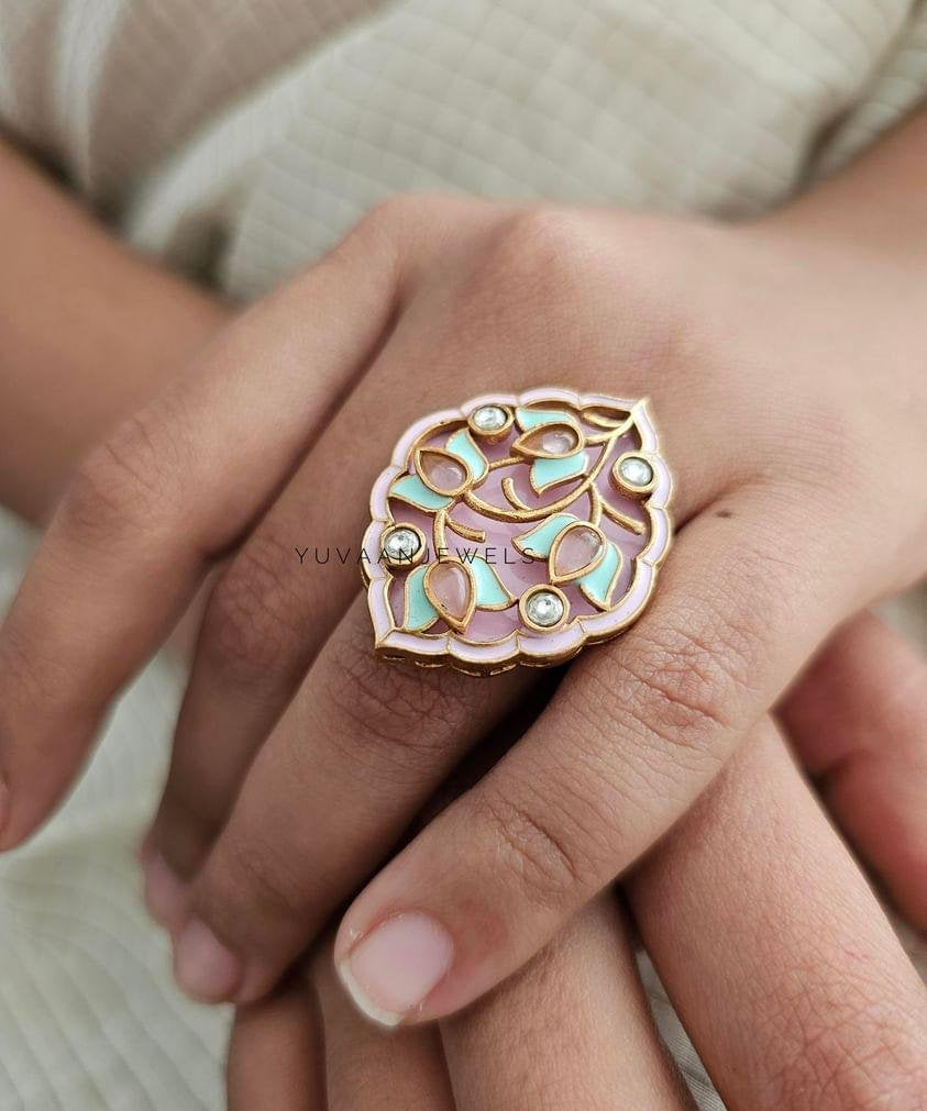 Dripti handcrafted ring