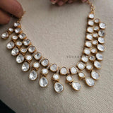 Piedera polki necklace