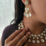 Piedera polki necklace