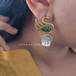 Yvaine polki earring