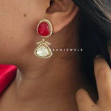 Riaan polki earring