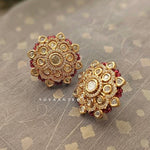 Virika polki  & pearl studs