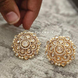 Virika polki  & pearl studs