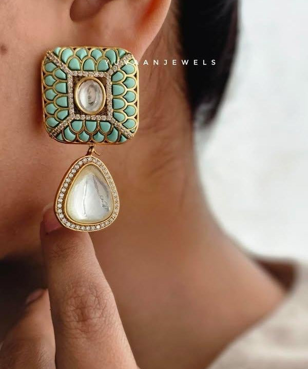 Kaia polki earrings