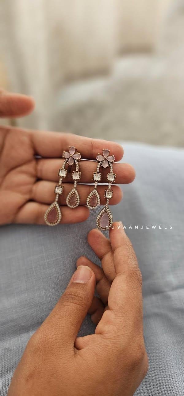 Maleia polki earrings