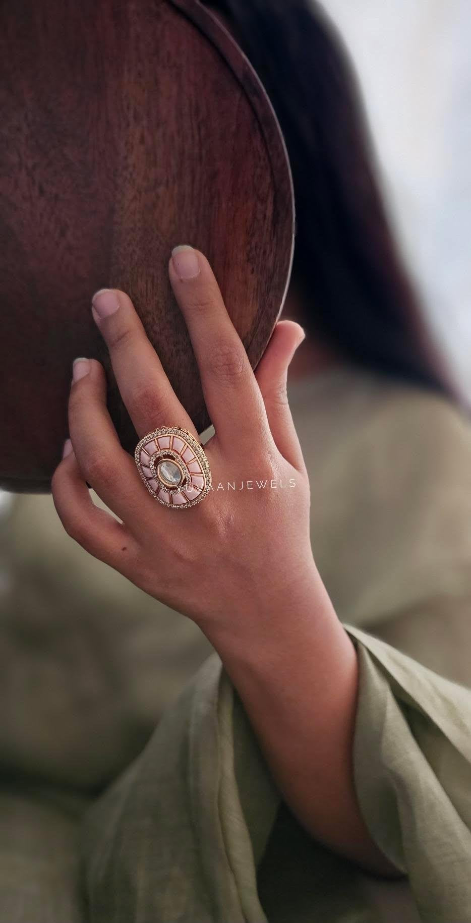 ISPITA POLKI DROPS RING