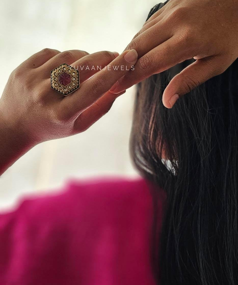Lucine handcrafted ring