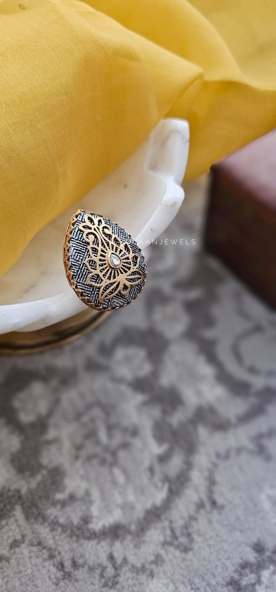 Erisha handcrafted ring