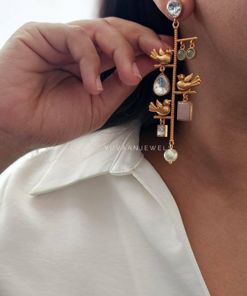 Jazz handcrafted earrings