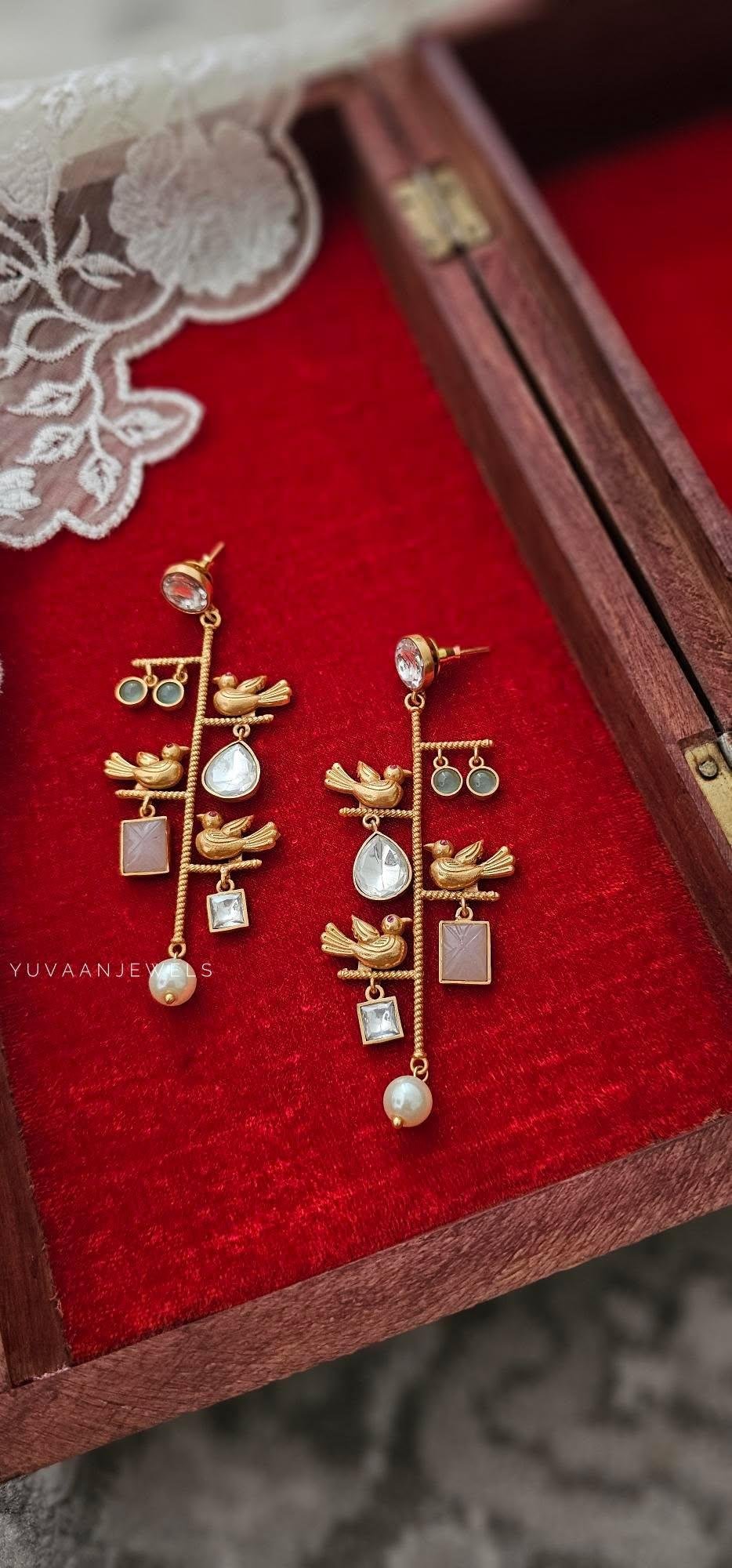 Jazz handcrafted earrings
