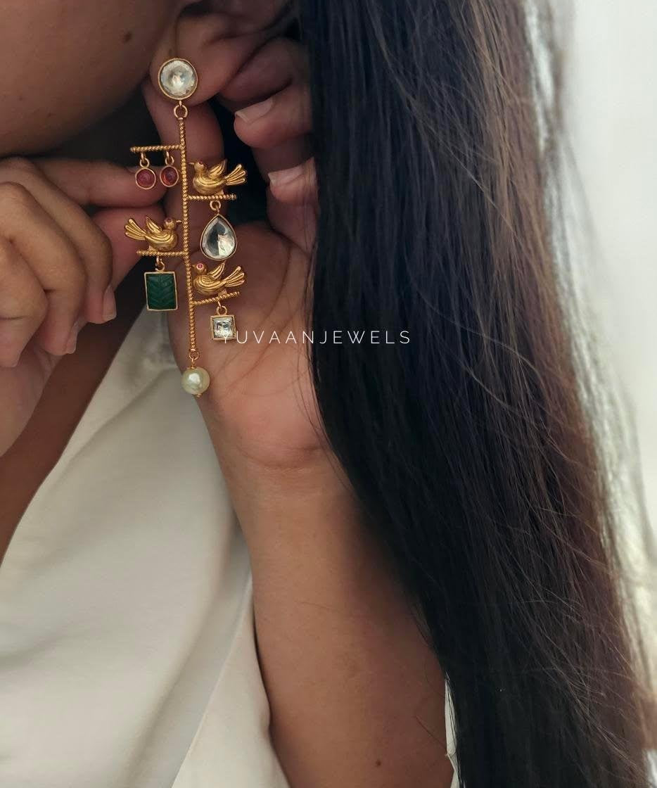 Jazz handcrafted earrings