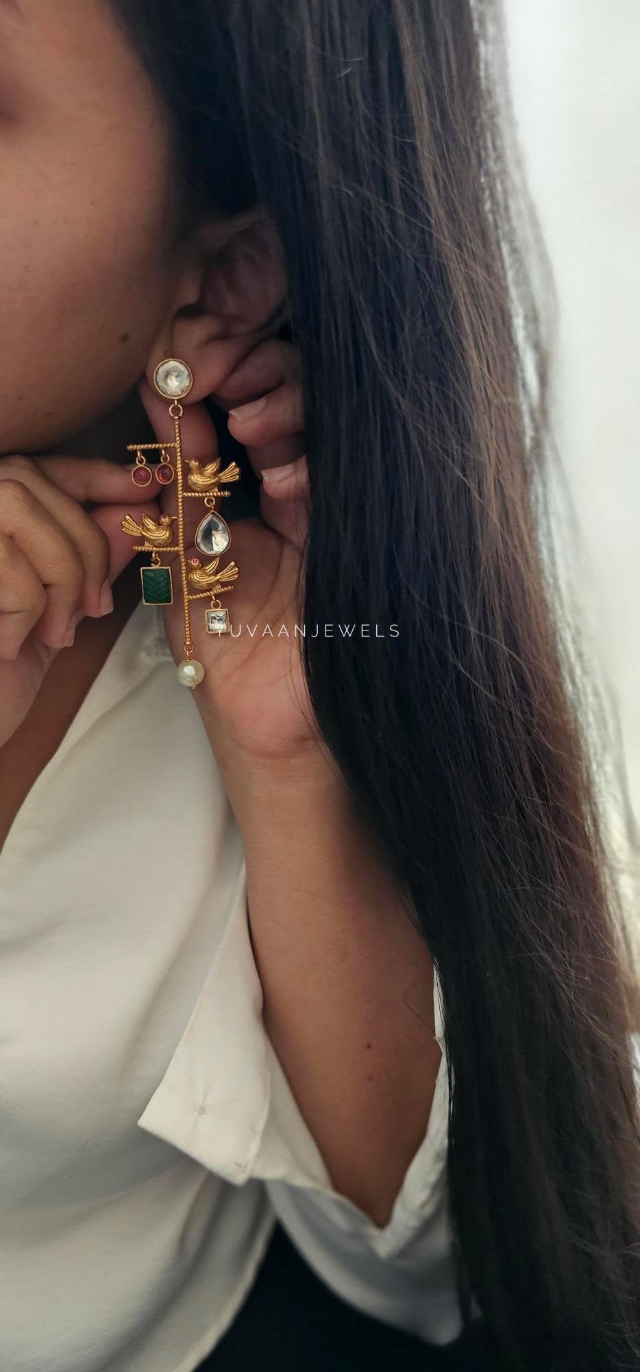 Jazz handcrafted earrings