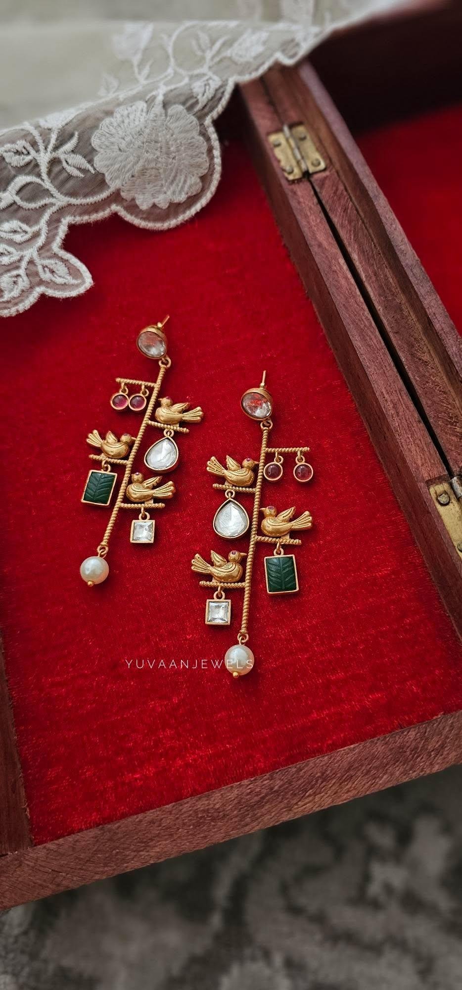 Jazz handcrafted earrings