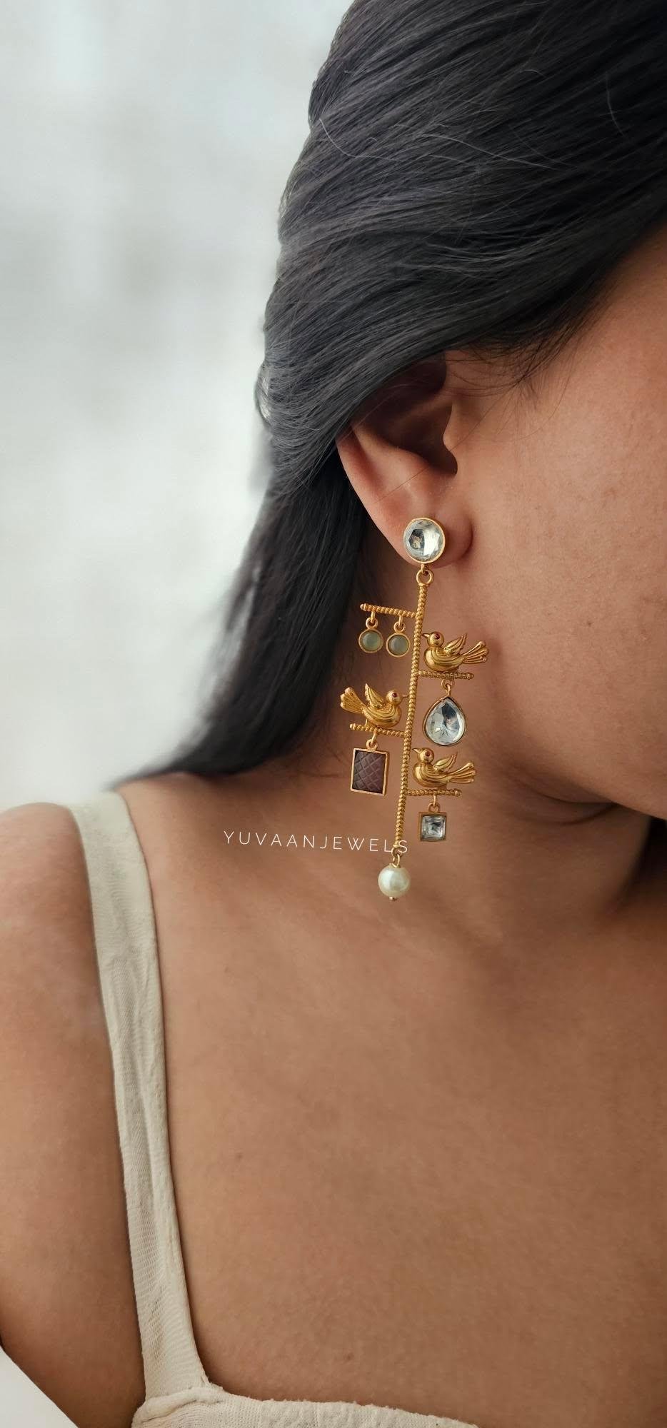Jazz handcrafted earrings