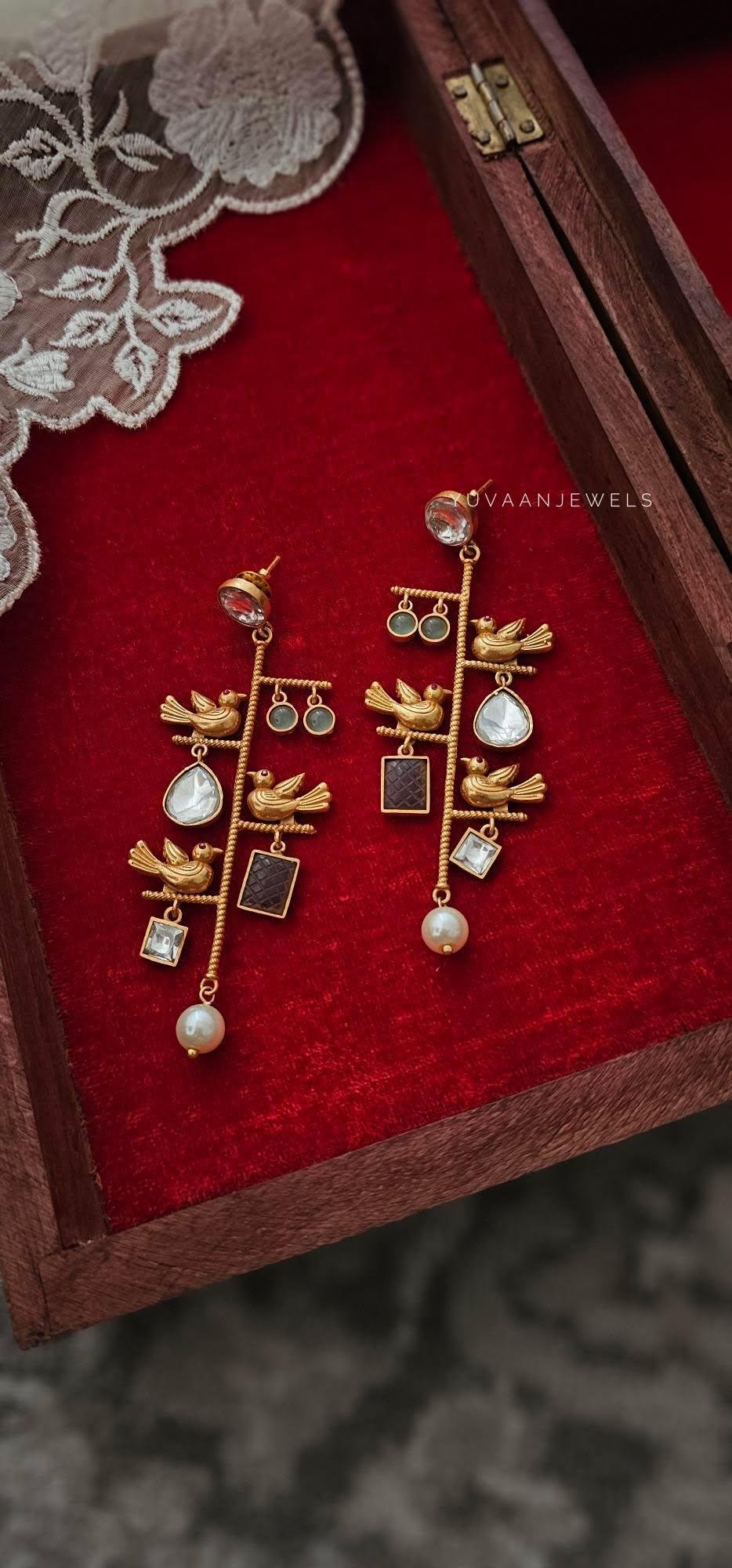 Jazz handcrafted earrings