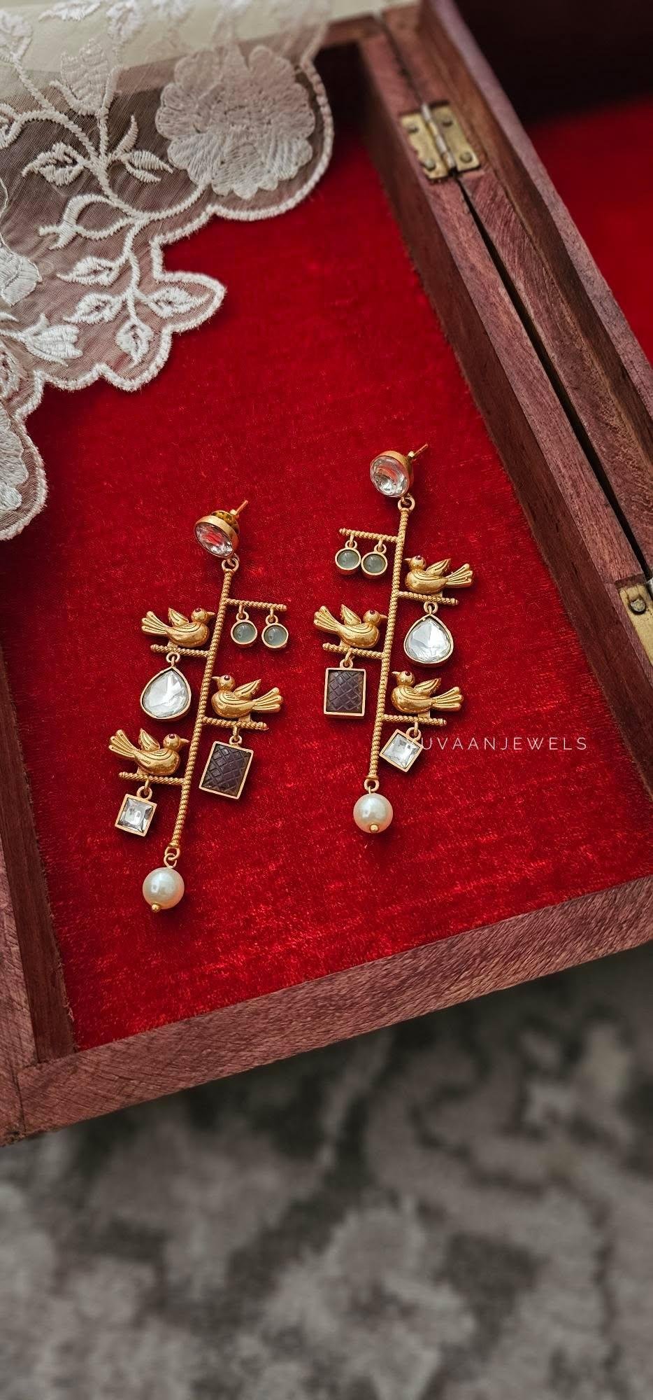 Jazz handcrafted earrings