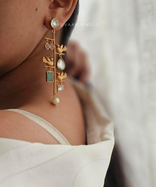 Jazz handcrafted earrings