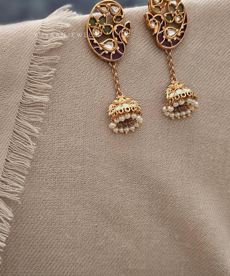 Miyur handcrafted jhumkil