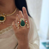 Pihu Handcarved ring